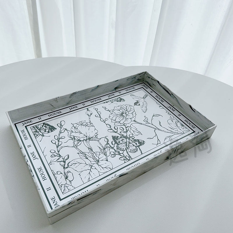 轻奢亚克力咖啡杯水杯收纳托盘酒店民宿浴室卫生间香水香薰置物架,淘宝优惠券,粉丝福利购,淘宝优惠卷