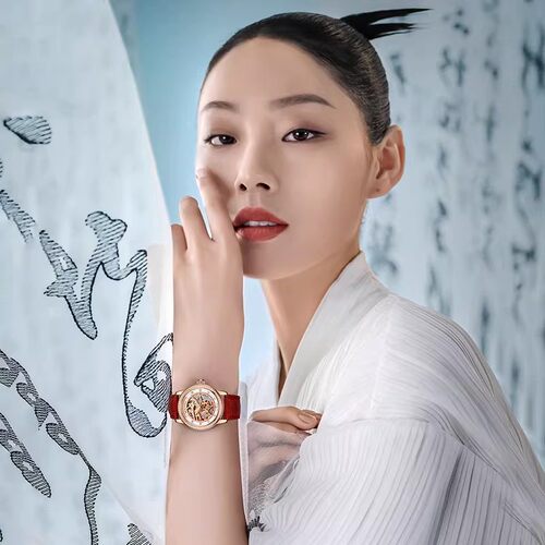 海鸥表女士手表女款轻奢镂空机械表时尚腕表送女友礼物母亲节礼物 - 图3