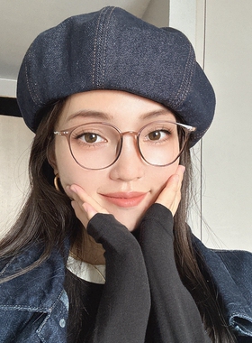 贝雷帽韩系女四季显脸小立体饱满