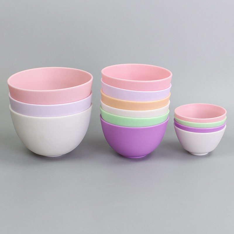 3个装 美容面膜工具仿硅胶碗面膜碗软塑料碗大中小号软胶调膜碗,淘宝优惠券,粉丝福利购,淘宝优惠卷