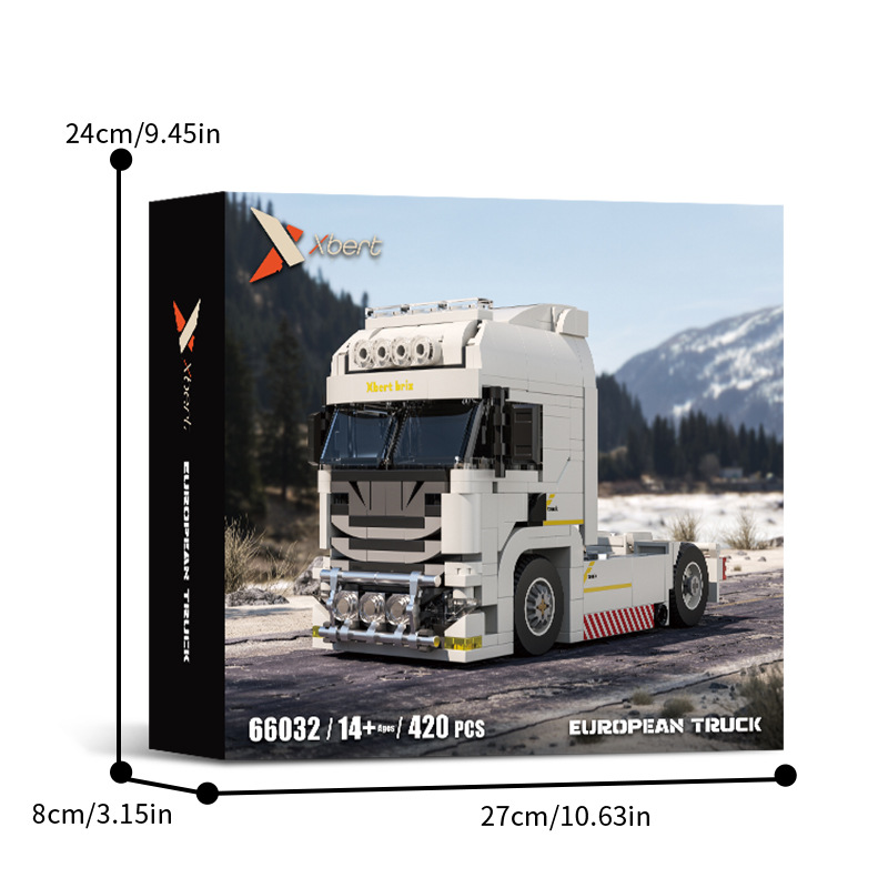 适用于乐高斯堪尼亚卡车房车特斯拉越野跑车积木模型男孩礼物砖悦 - 图2