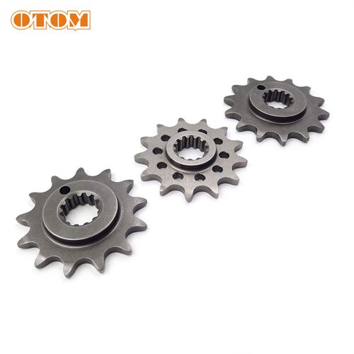 OTOM 适用于NC250越野摩托车小链轮 轻量化前链链轮原厂13齿/14齿 - 图0