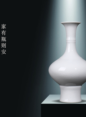 景德镇客厅新中式花瓶陶瓷器摆件