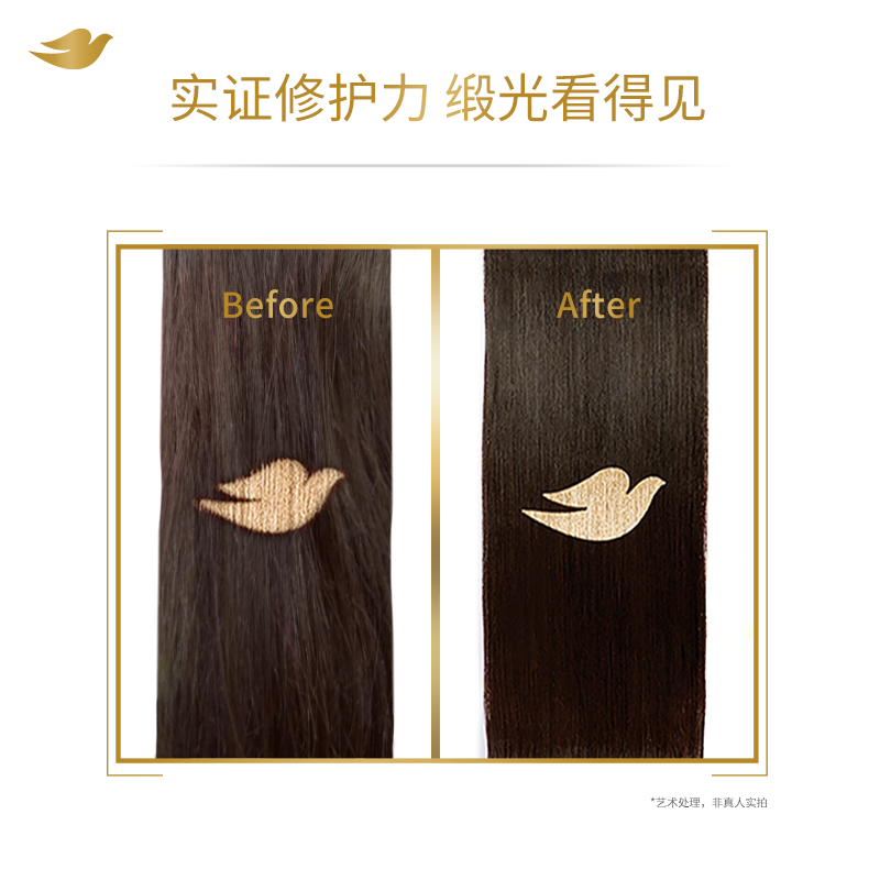 【成毅同款】多芬修护焕亮洗发水护发素紫外线损伤修护洗发乳强韧