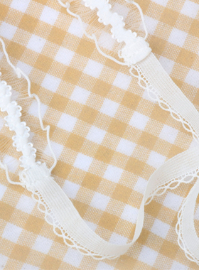 choker蕾丝系带防过敏白色项圈