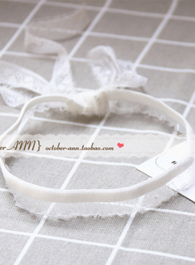 女颈饰choker系带蕾丝项圈