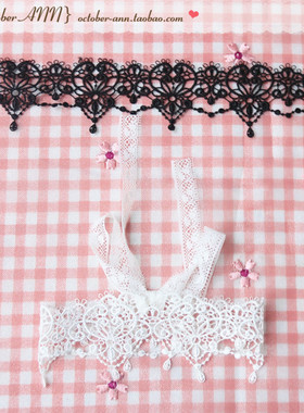 女防过敏原创蕾丝系带欧美颈项圈