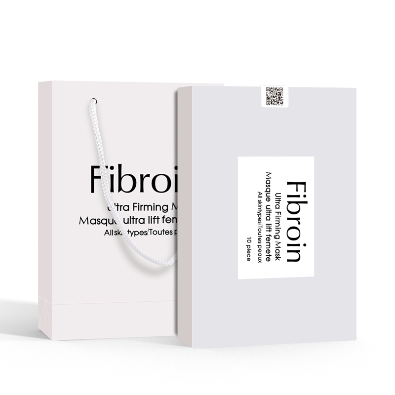 泰国fibroin面膜小f官方深层补水保湿童颜蚕丝钢印盒装蜗牛玻尿酸