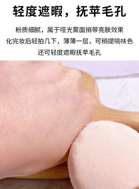泰国treechada散粉24小时定妆粉持久控油防水防汗不脱妆遮瑕蜜粉