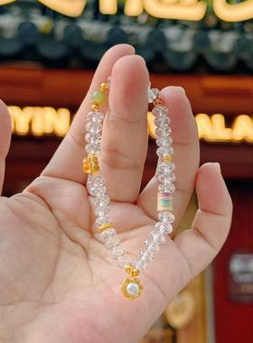 灵隐文创新款爆闪葫芦串珠手链情侣礼物新中式景区文创手串3345