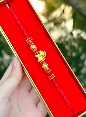 【有球币应马年红绳】马年限定 马上有米手工编织招才手绳 3716