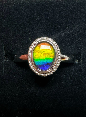 皇室珠宝传世密档｜宫廷皇室风 天然斑彩石戒指｜定制款