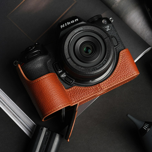 TP原创 适用于尼康Z6 iii皮套Z6三代真皮保护套Z63相机包皮套配件 - 图2