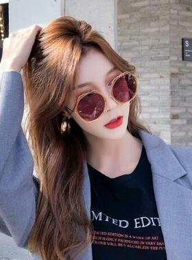 墨镜小脸时尚太阳镜水原希子同款