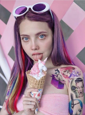 墨镜权志龙日本前卫风太阳眼镜