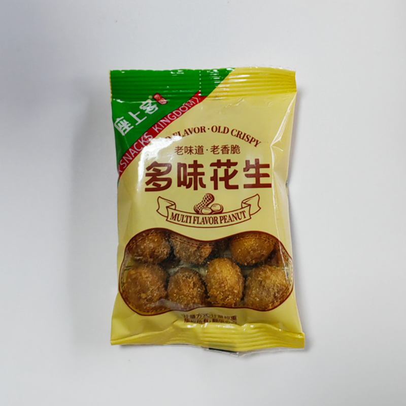 座上客多味花生怪味豆鱼皮花生下酒菜小包装炒货小吃休闲食品 - 图1