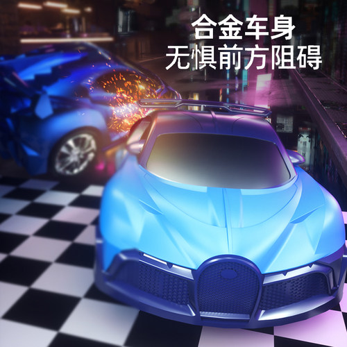黑科技手表遥控车小汽车迷你合金赛车男孩子电动儿童玩具生日礼物 - 图0