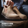 Madden British style khaki suede Chelsea boots