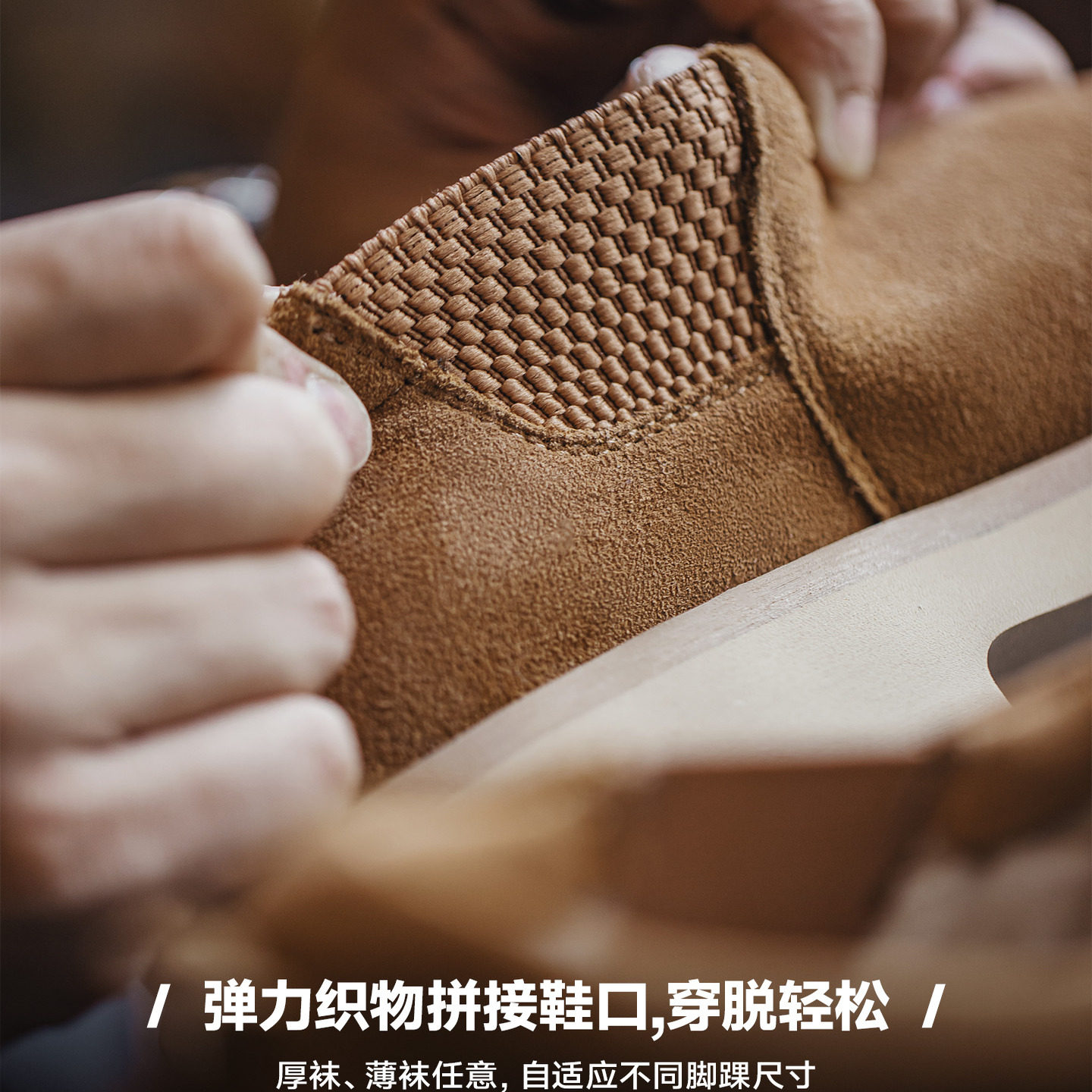 马登复古雪地靴男款2026冬季新款加绒保暖厚底棉鞋一脚蹬休闲鞋子,淘宝优惠券,粉丝福利购,淘宝优惠卷