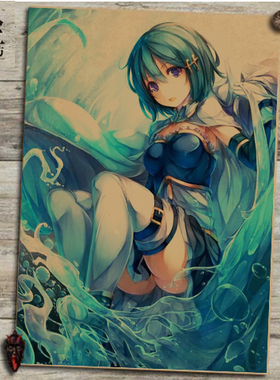 魔法少女小圆挂画鹿目圆晓美焰巴麻美学姐二次元动漫壁画海报周边