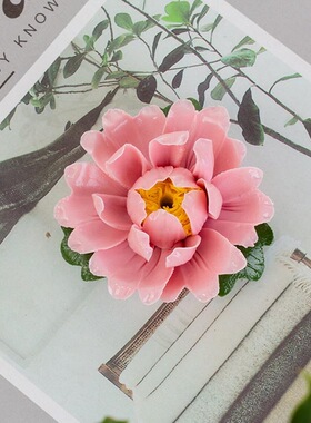 others陶瓷手工捏花牡丹