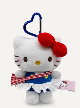 日本官方正品正版旗舰hellokitty包包挂饰毛绒公仔小玩偶背包礼物