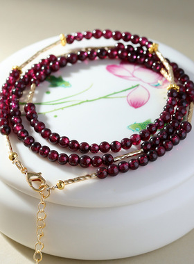 新款圆糖手链多宝珠链长链北京寺院流通处文创同款女手串