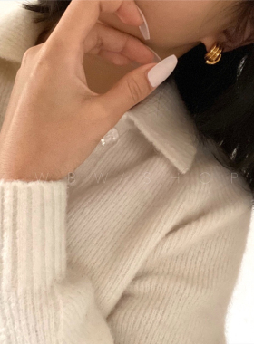 法式欧美风复古高级金属耳环