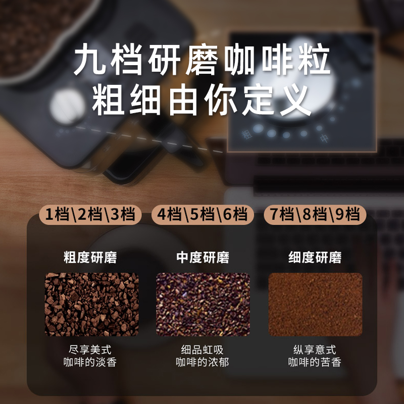 aca北美电器官方旗舰店ACA/北美电器 AC-M18A 咖啡机全自动美式磨豆家用办公咖啡机1