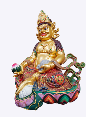 臧密铜雕黄财神家用圣造