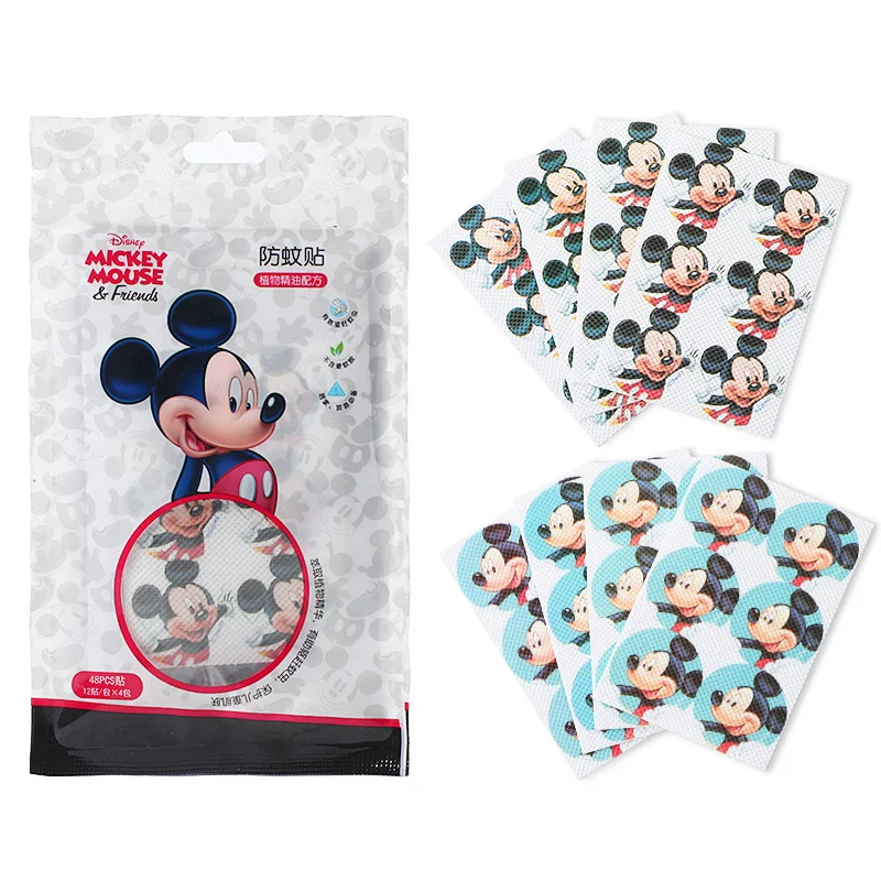 Disney, наклейка-репеллент для путешествий детей, масло для учеников, наклейки от комаров для детского сада