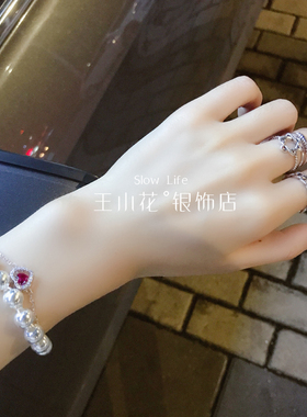 香港纯银情侣学生表白礼物戒指