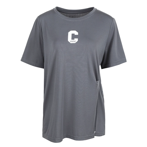 Спортивная дышащая одежда для йоги для отдыха, быстросохнущий лонгслив для спортзала, свободный крой, для бега