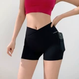 I52-21 с высокой талией персиковой ягодиц трехточечный йога брюки