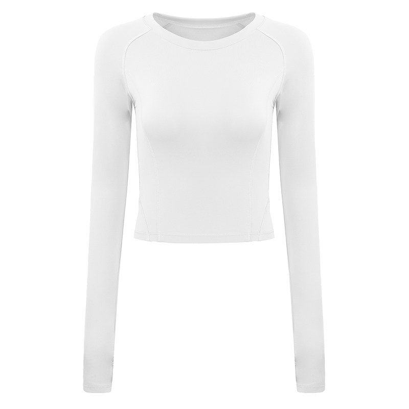 运动上衣女紧身性感显瘦瑜伽服速干T恤网红跑步健身服长袖透气,淘宝优惠券,粉丝福利购,淘宝优惠卷