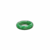 Ice waxy sun green Burmese natural grade A jadeite ring