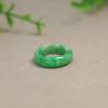 Yanglu Myanmar natural grade A jadeite ring