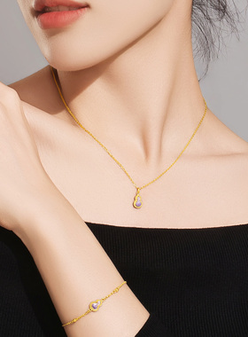 老庙鎏彩葫芦渐变手链