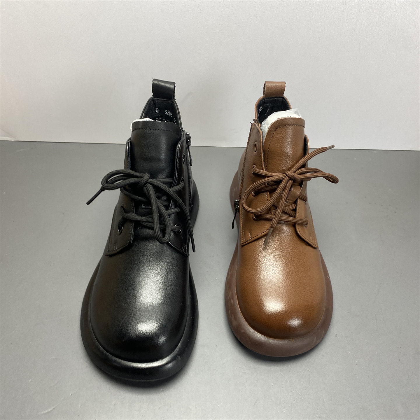 品牌断码真皮靴子女2025新款冬款牛皮短靴圆头低跟加厚保暖马丁靴,淘宝优惠券,粉丝福利购,淘宝优惠卷