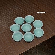 Double 12 handling Longquan Qing Porcelain Powder Green early Semi-Two Wine Cup Small Wine flushed with 8 RMB60  special price per table