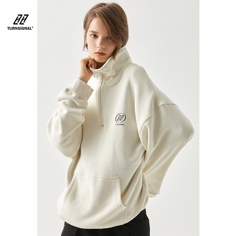 turnsignal潮牌polo领春季套头卫衣 turnsignal卫衣/绒衫