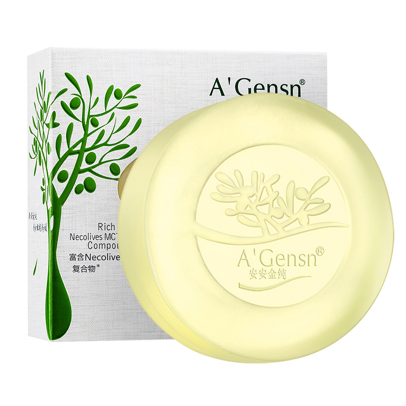 安安金纯官网正品橄榄多肽精油皂 安安金纯手工皂/精油皂