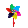Colorful rotating windmill children's scooter bicycle baby stroller decorative pendant small windmill outdoor toy