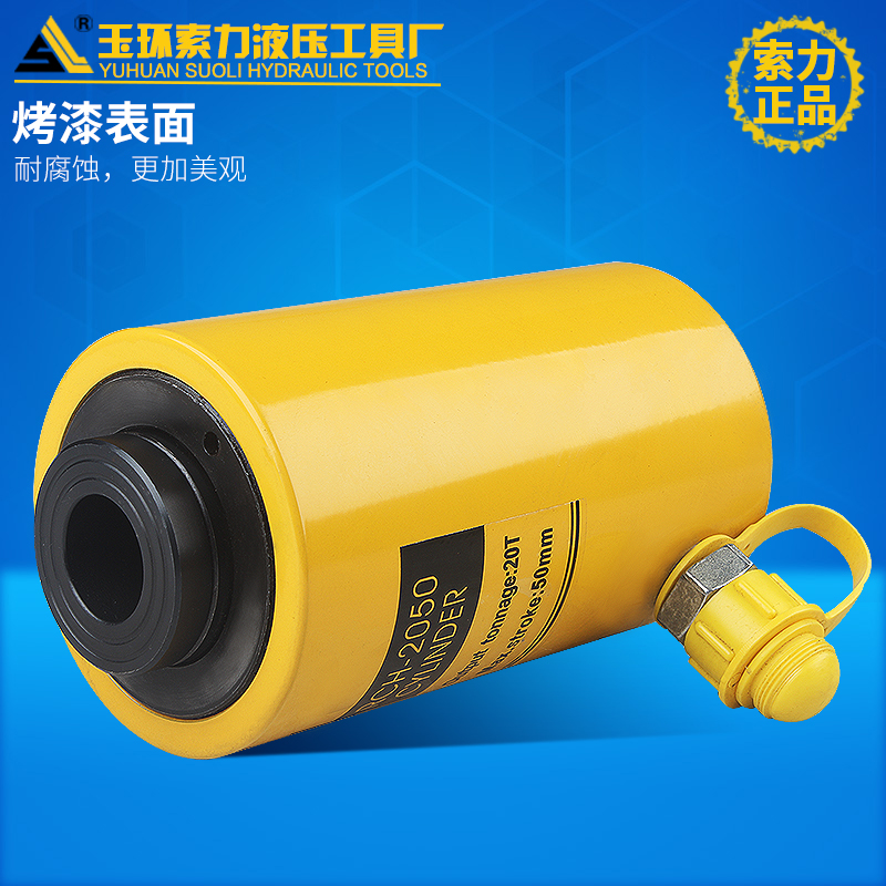 中空液压千斤顶液压油缸电动分体式RCH-20T30T60T100吨空心千斤顶 - 图3