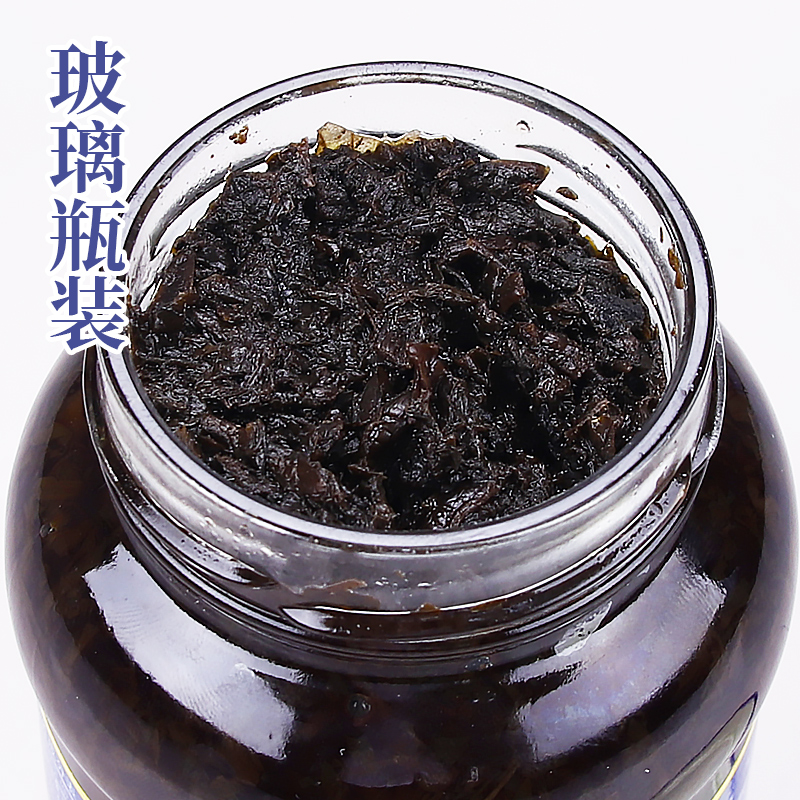 潮盛香港橄榄菜大瓶装正宗潮汕特产杂咸酱菜下饭菜咸菜小菜450g-图2