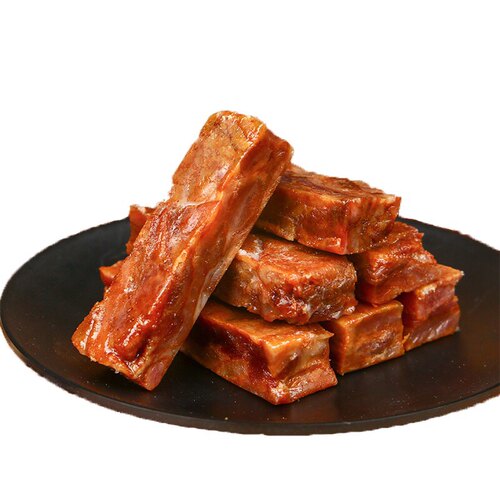 香酥脆猪油渣500g温州特产猪肉条猪肉干脂渣零食小吃美食散装包邮 - 图2