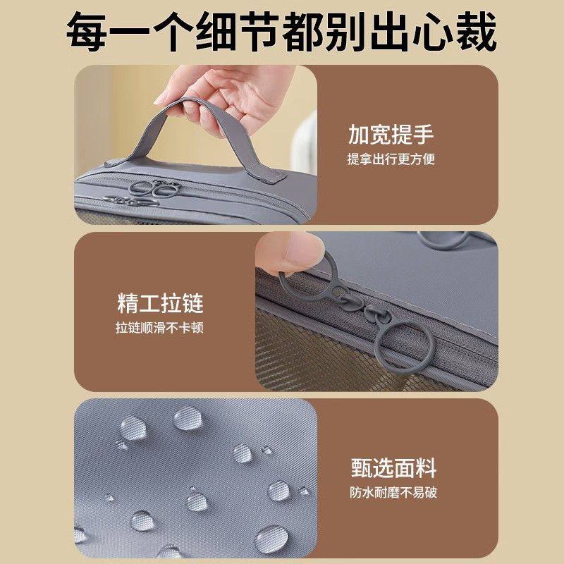 鞋盒旅行收纳包便携式整理箱防尘拖鞋子收纳盒车载专用装鞋子神器,淘宝优惠券,粉丝福利购,淘宝优惠卷