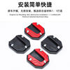Electric vehicle side support, enlarged base foot support, widened anti-slip side support set, scooter single support pad modification spare parts