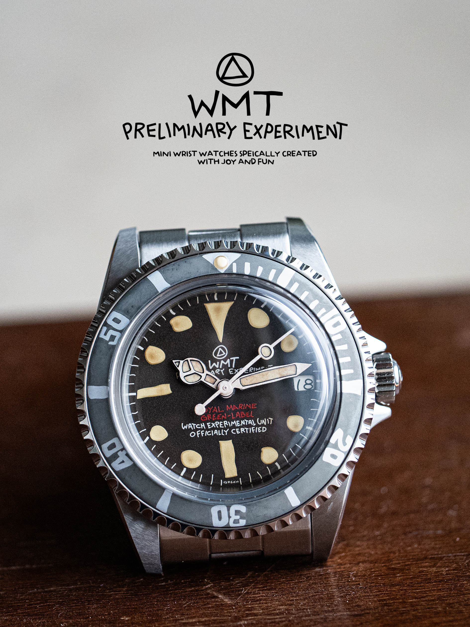 WMT Watch Green Label 系列 RM0010C 手绘涂鸦做旧自动机械手表 - 图1