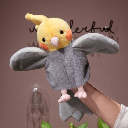 Funny interactive soothing bird hand puppet